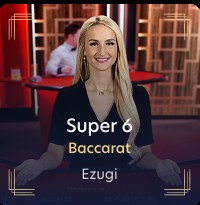 Super 6 Baccarat at Vegas Now